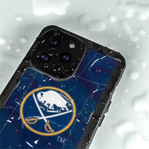 NHL Buffalo Sabres Home Jersey iPhone 15 Pro Waterproof Case